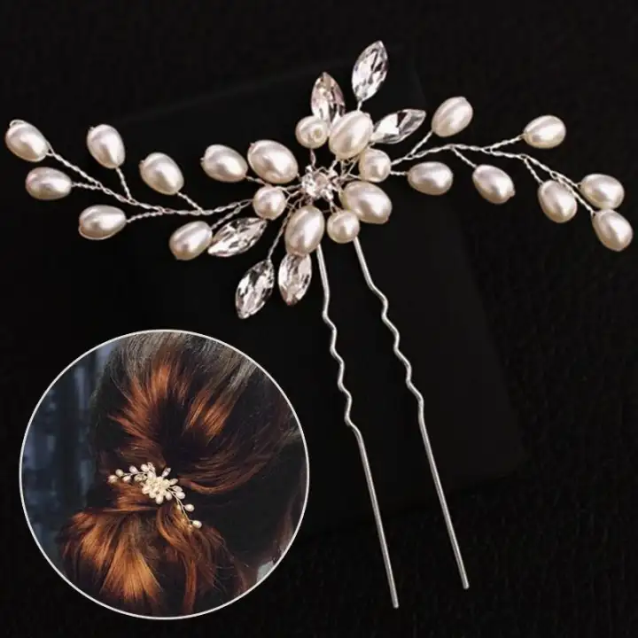 silver hair accessories
