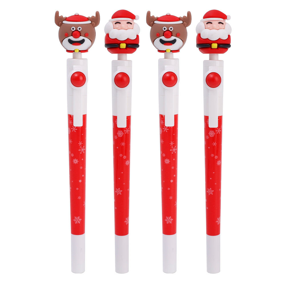 Creative Christmas Decompression Pen Neutral Pen New Turn Pen Children's Gift