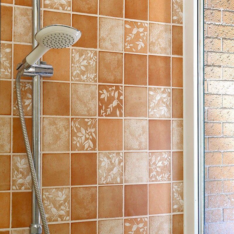 Giấy dán tường phòng tắm dày dán tường nhà bếp chống dầu và chống thấm nước