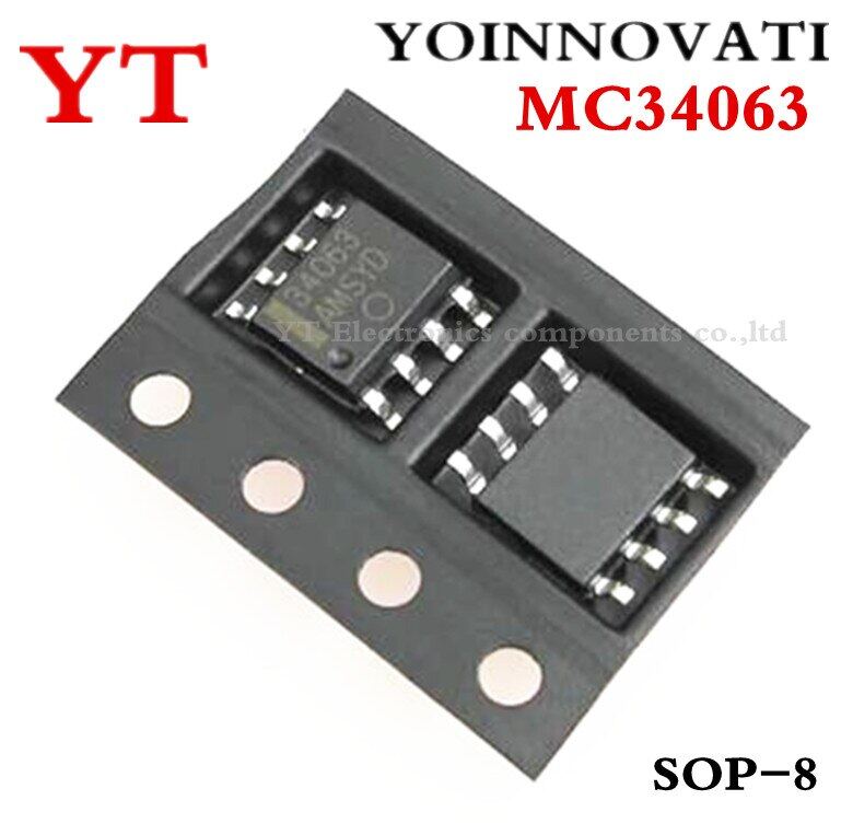50ชิ้น/ล็อต MC34063 MC34063A MC34063API 34063 SOP8ชิปใหม่ ...