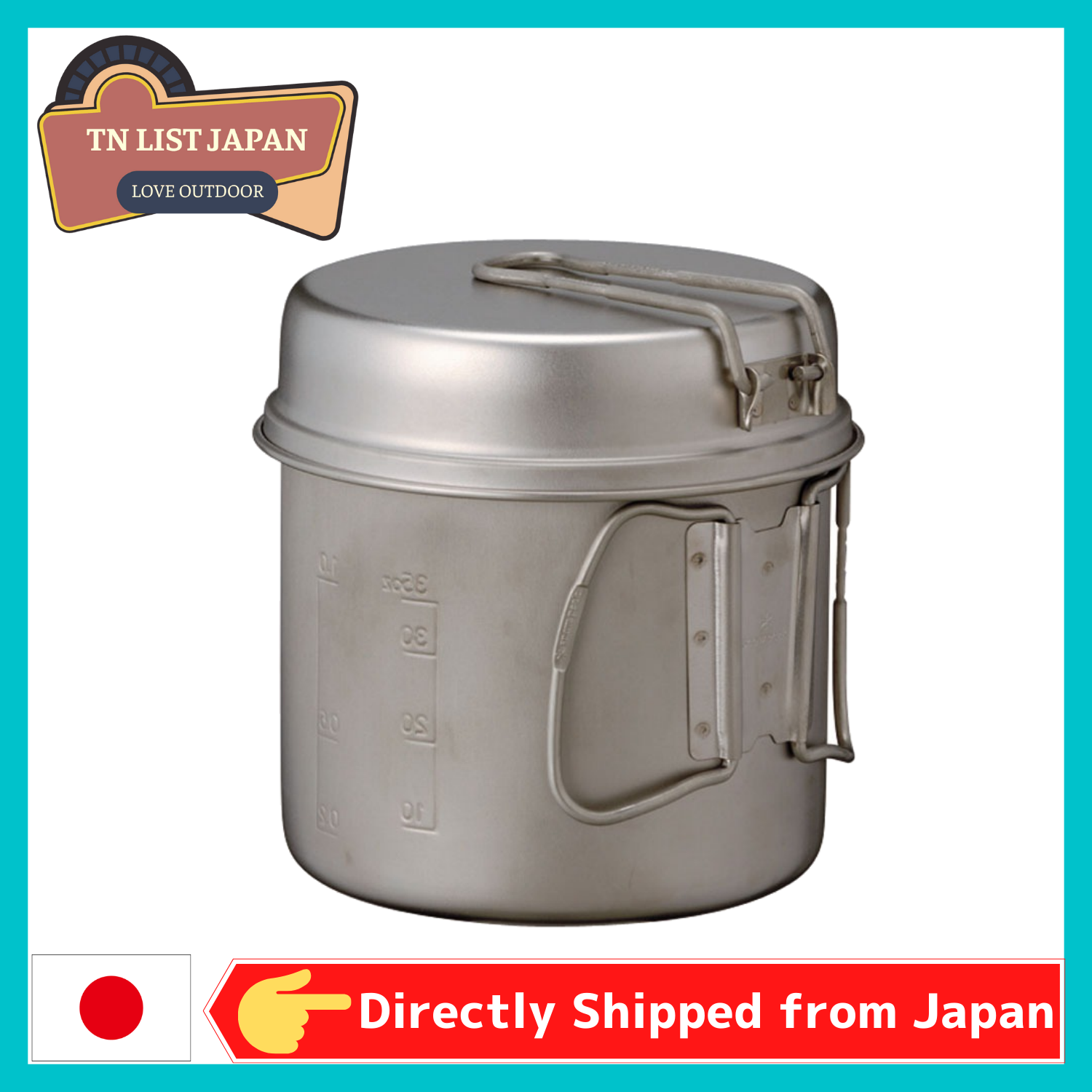 【Direct Shipping from Japan】Snow peak Titanium Trek 900 ml , SCS-008T ...