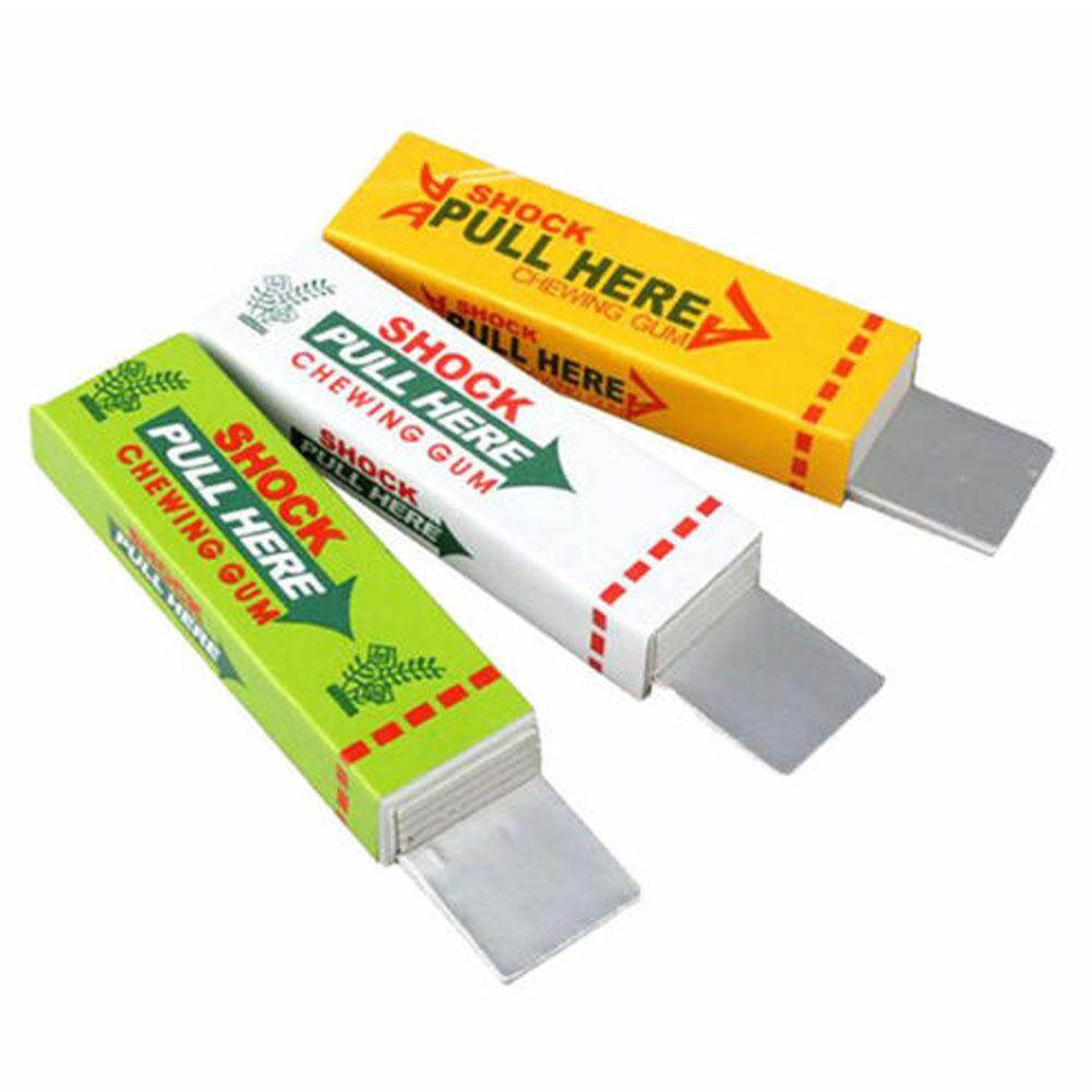Goodbro Practical Electric Shocking Chewing Gum Funny Toy Gift Trick Joke Prank Gags
