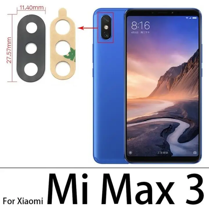 For Xiaomi Mi A2 Lite A1 A3 Max 2 Max3 Mix 2s 3 Mix3 Mi 11 Replacement Parts Rear Camera Glass Lens With Sticker Glue Lazada Ph