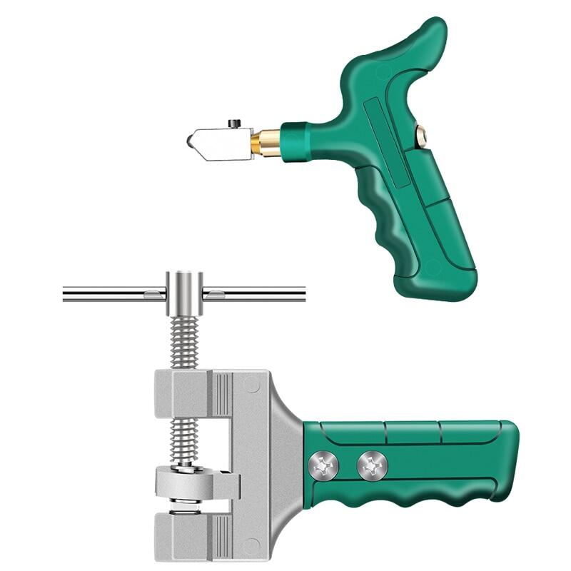 Ashowner High-Strength Glass Cutter Tile Handheld Multi-Function Portable Opener Home Tile Thick Glass Cutter Diamond Cutting Hand Tools