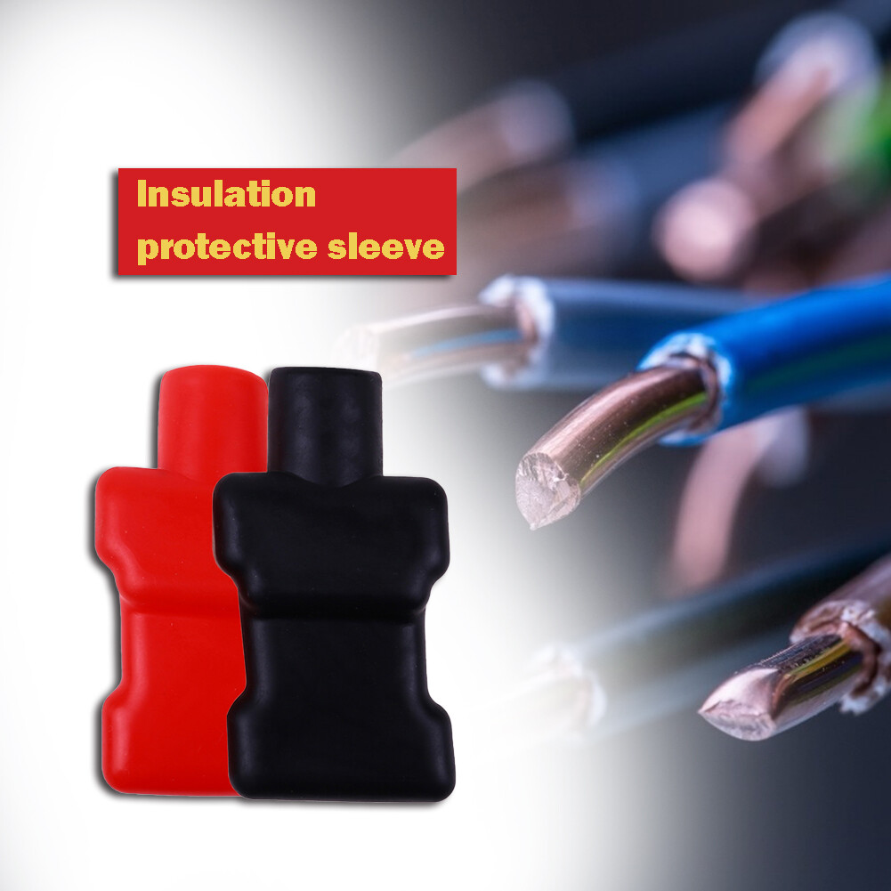 【Aneng】 2 cái Vỏ bảo vệ cách điện ắc quy xe cực âm PVC