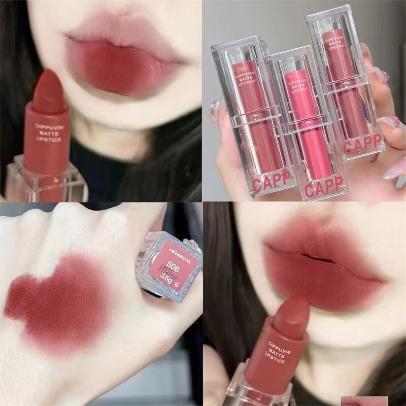 Son Lì Không Thấm Nước Lâu Trôi Son Lì Siêu Mịn