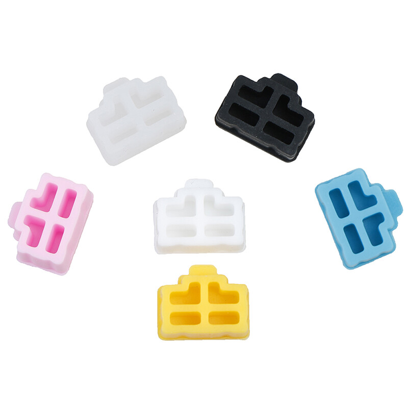 FirSea 10 X Ethernet Dust Cover, RJ45 Anti-Dust Silicone Plugs For Female Door Protector/Locker, Door Protector For Switch, Router, Media Converter