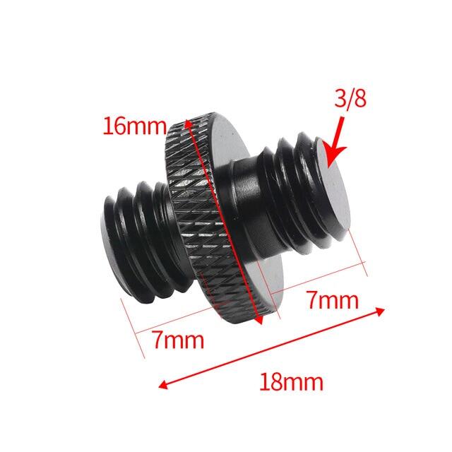 Bộ Chuyển Đổi Gắn Ren Đực Sang Cái 1/4 3/8 5/8 M8 M6 Giá Đỡ Mic Giá Đỡ Ba Chân, SLR Phụ Kiện Máy Ảnh