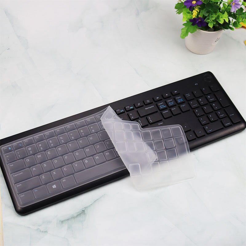 dustproof-silicone-dell-wireless-keyboard-keyboard-cover-protector-skin