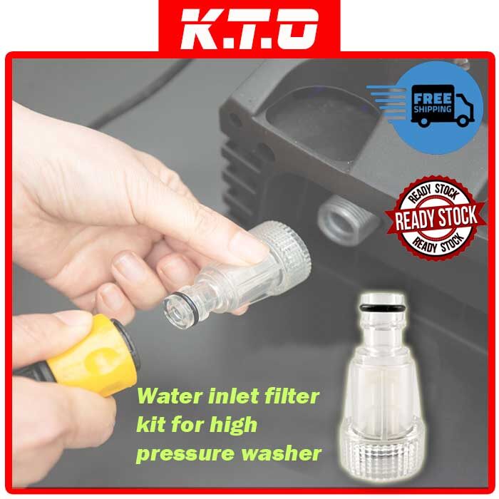 Water Filter Inlet Replacement kit for KTO High Pressure Washer Jet Lazada