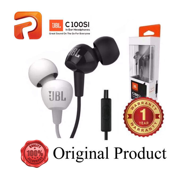 jbl c100si with mic