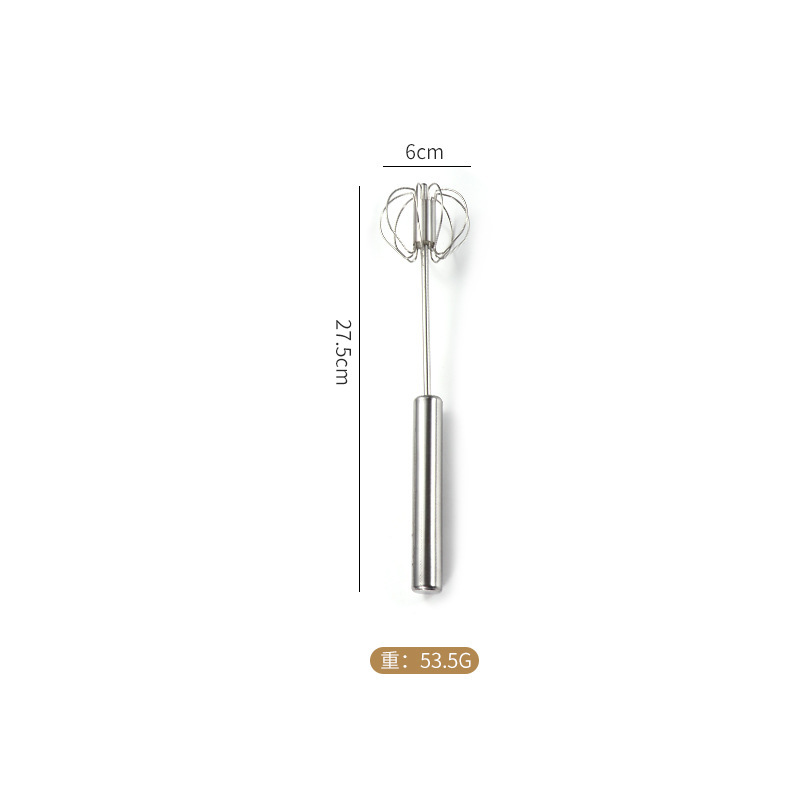 POCKETOP Dụng cụ làm bánh đánh trứng bằng thép không gỉ, máy tạo bọt sữa, Máy Tạo Bọt bán tự động ép tay, thiết bị trộn thực phẩm sẵn sàng để vận chuyển