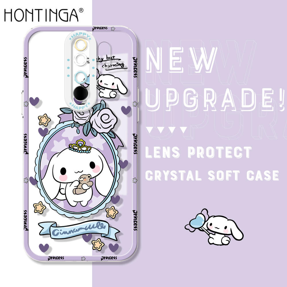 Hontinga Casing Case For Xiaomi Redmi Note 11T Pro+ Redmi Note 11S Redmi Note 11 Pro 5G 4G Note 8 Pro Note 9 Case Transparent Clear Case Cartoon Cute Kuromi Soft Silicone Full Cover Shockproof Rubber Cases Back Cover Phone Casing Softcase For Girls