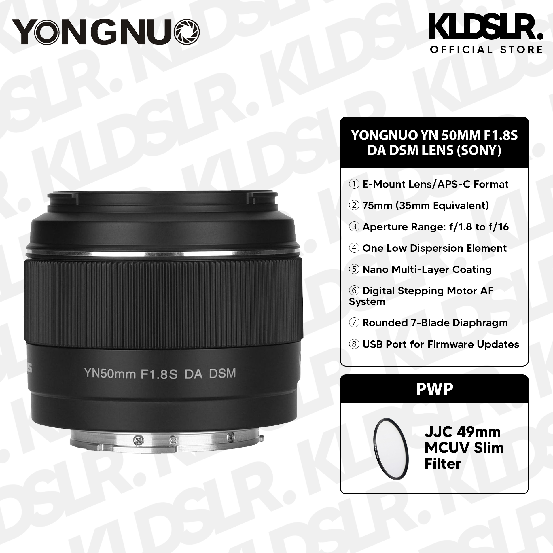 yongnuo lens sony e mount