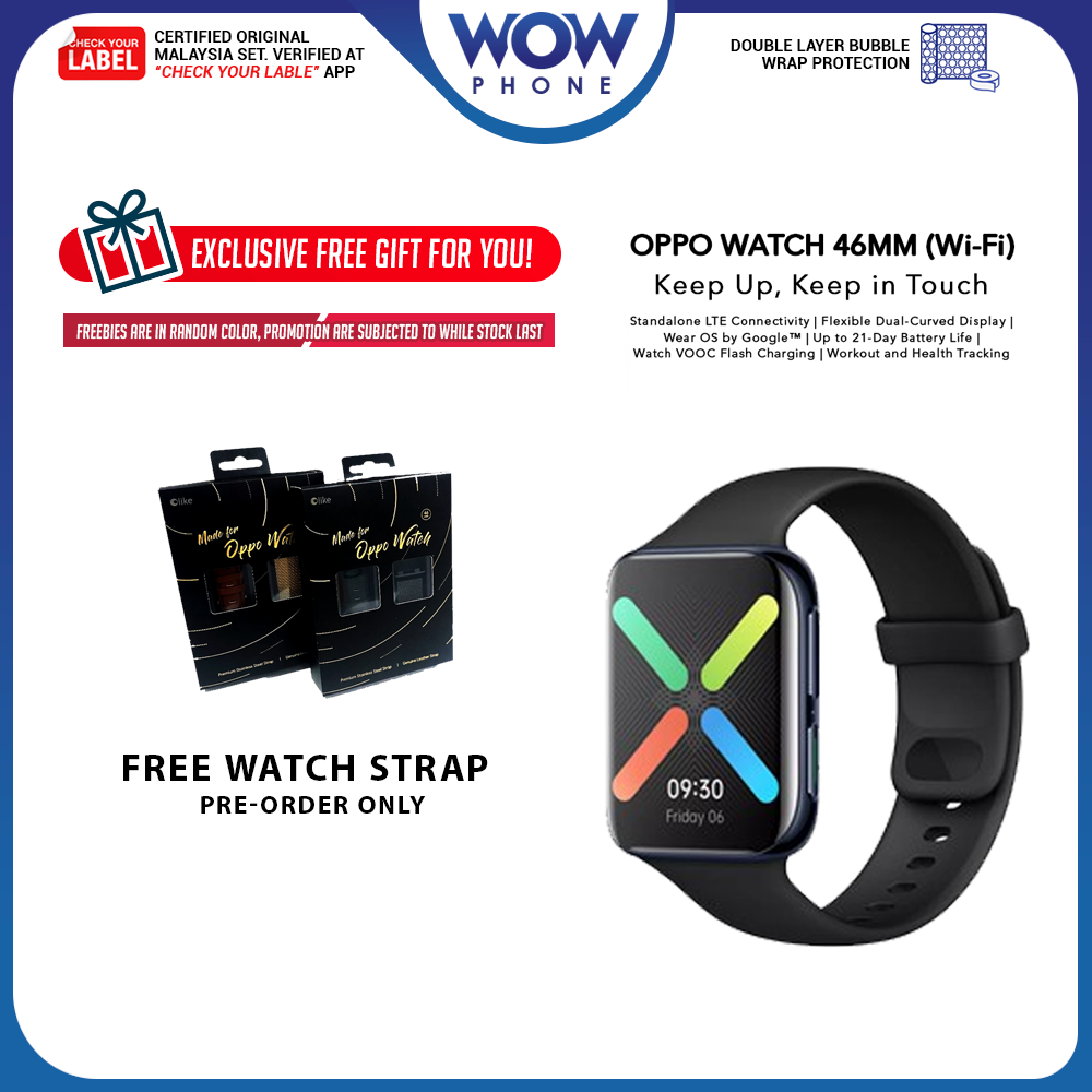 Oppo Watch 46mm Price in Malaysia & Specs - RM1299 | TechNave