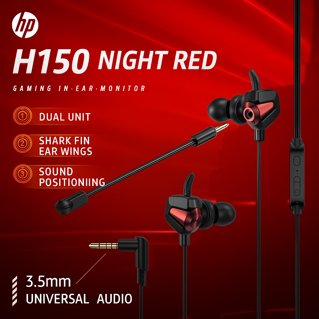 Hp H150 Earbuds Microphone Microphone Hp Gaming Headset H150 In