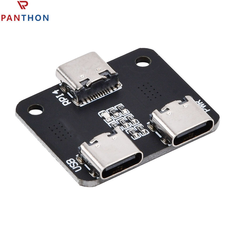 PANTHON Type-C Port Power distributor module Power Supply Board for Raspberry Pi 4 Power Supply Module