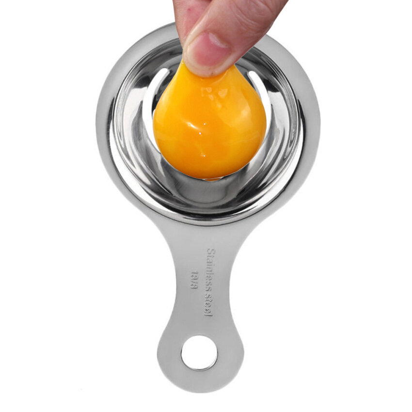 Stainless Steel Egg White Separator Tools Eggs Yolk Filter Gadgets Kitchen Accessories Separating Funnel Spoon Egg Divider Tool