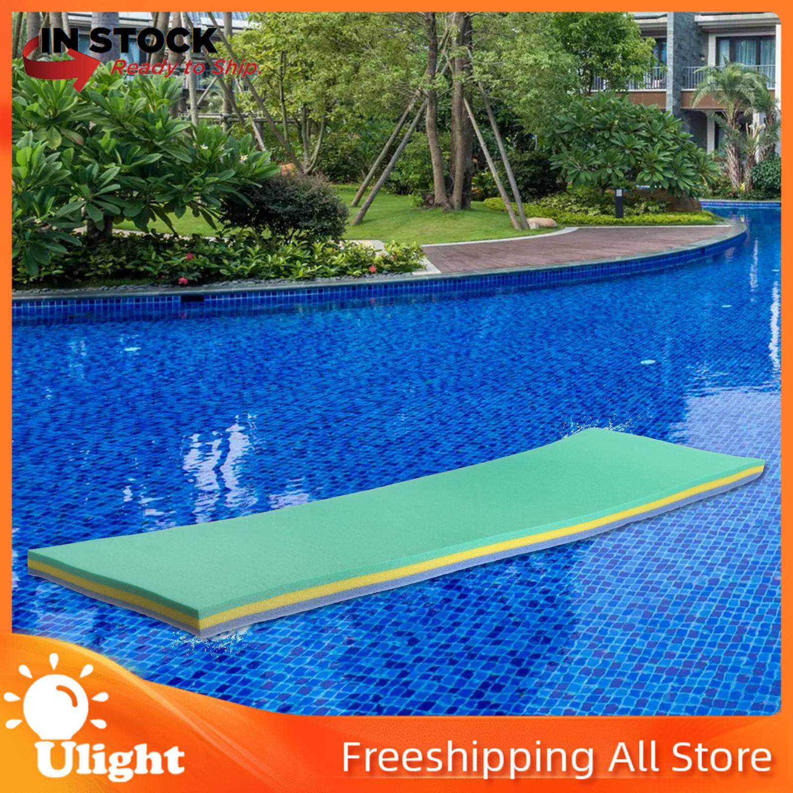 Ulight Unsinkable Floating Pool Mattress Foam Lake Swim Mat High