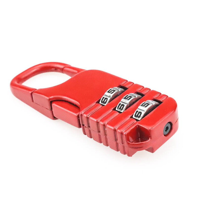 3 Digit Lock Zinc Alloy Combination Lock Small Suitcase Lock Gym Lock Computer Case Lock Student Padlock Mini Lock Travel Lock 3 Digit Lock Security Lock Portable Lock