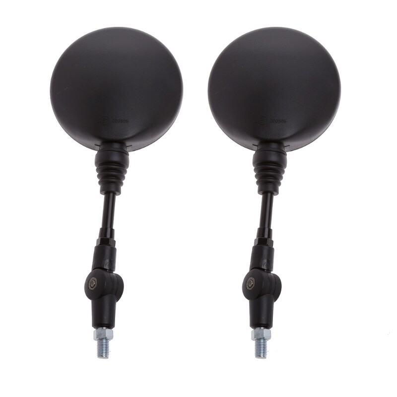Universal Folding Motorcycle Side Rearview Mirror 10mm For Yamaha Honda