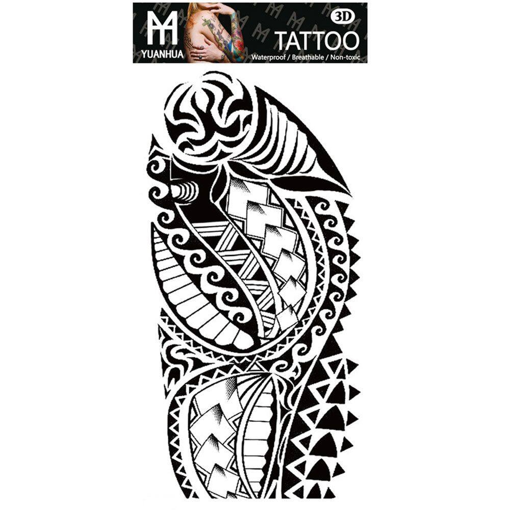 1pcs Men Easy To Use Waterproof Fashion Black And White Geometrical Art Temporary Tattoos Fake Tattoo | Lazada PH 1pcs Men Easy To Use Waterproof Fashion Black And White Geometrical Art Temporary Tattoos Fake Tattoo | Lazada PH