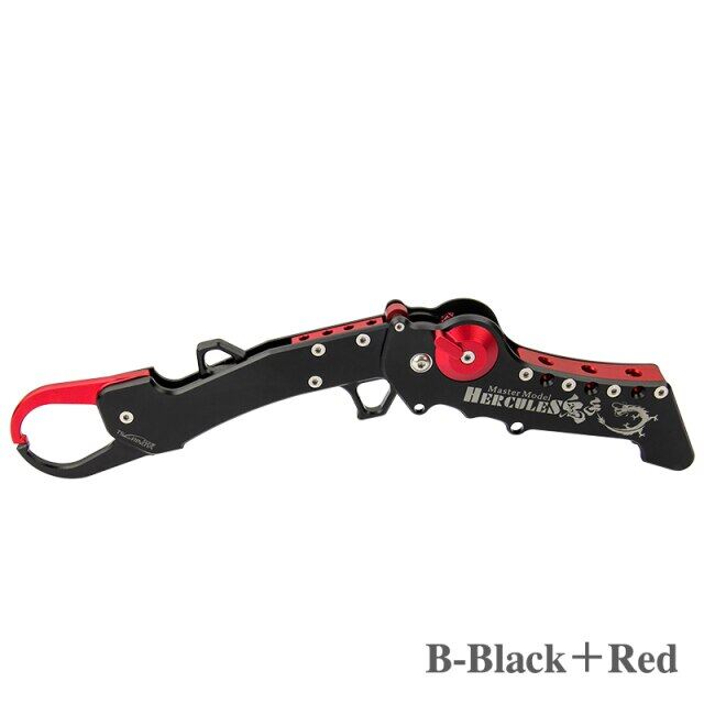 HERCULES Aluminum Alloy Fishing Gripper Foldable Clamp Fish Graer Tool Compact Fish Controller Fishing Plier