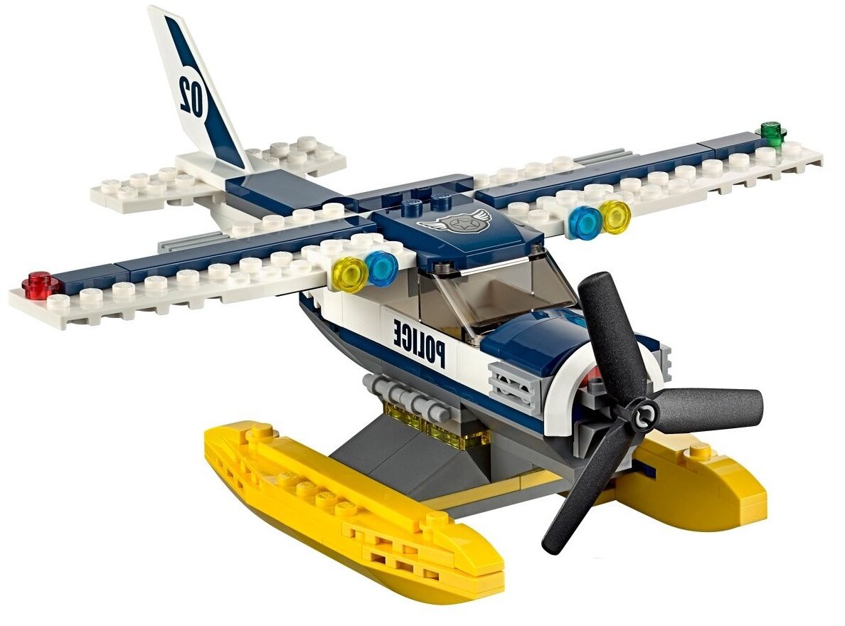 lego police water plane