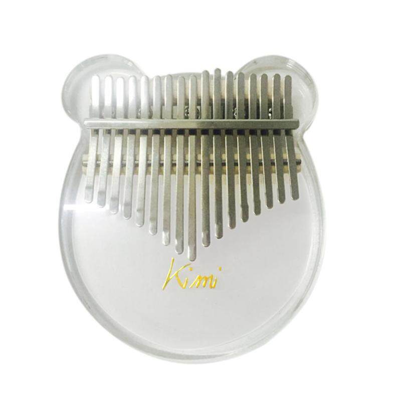 zhong Kimi Kalimba Acrylic Thumb Piano 17 Keys with Tuner Hammer Gig Bag Specification:Acrylic Kalimba Malaysia