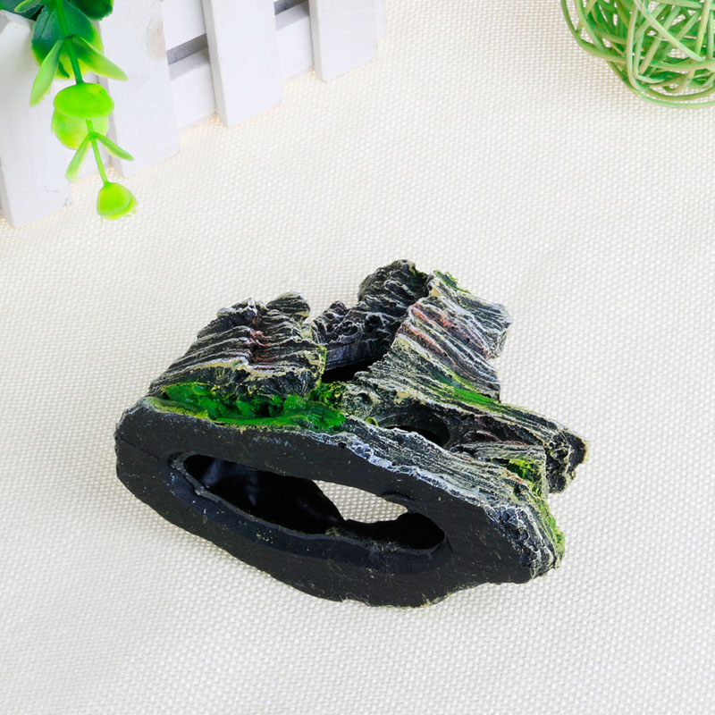 Mountain View Aquarium Rockery Hiding Cave Tree Fish Tank Ornament Decoration