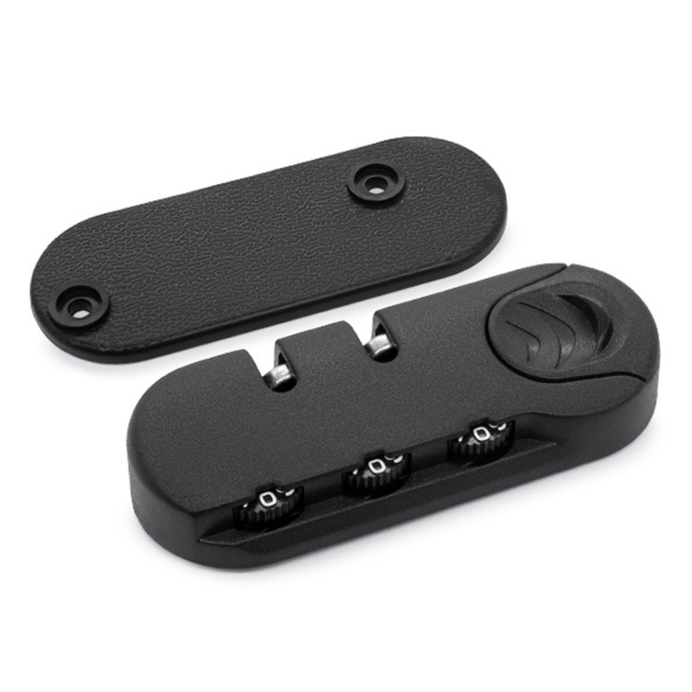 Black Combination Iron Core Lock 3 Digit Combination Padlock Accessories for Bags Lock Luggage Suitcase Travel Bag Code Lock