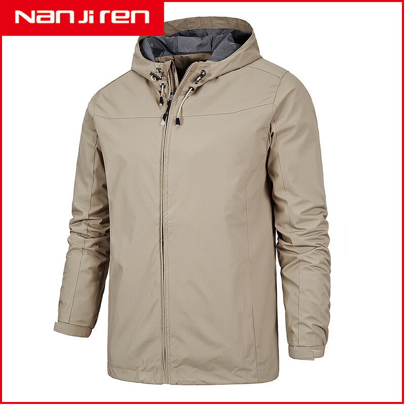 Nanjiren Jacket Jackets For Men Coat Streetwear Motorcycle Fashion