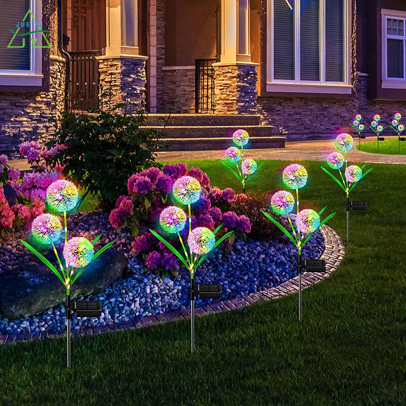 KS led solar light floor light intelligent light control sensor light outdoor decorative lighting garden light park decorative light lawn light street light