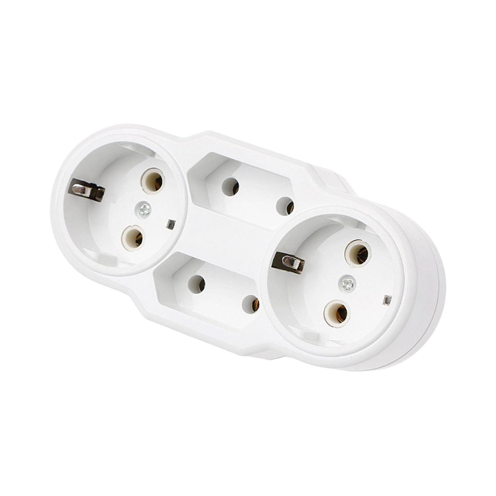Serbery Russia Multiple Conversion Socket Lightweight Plug Adapter for Travel Home