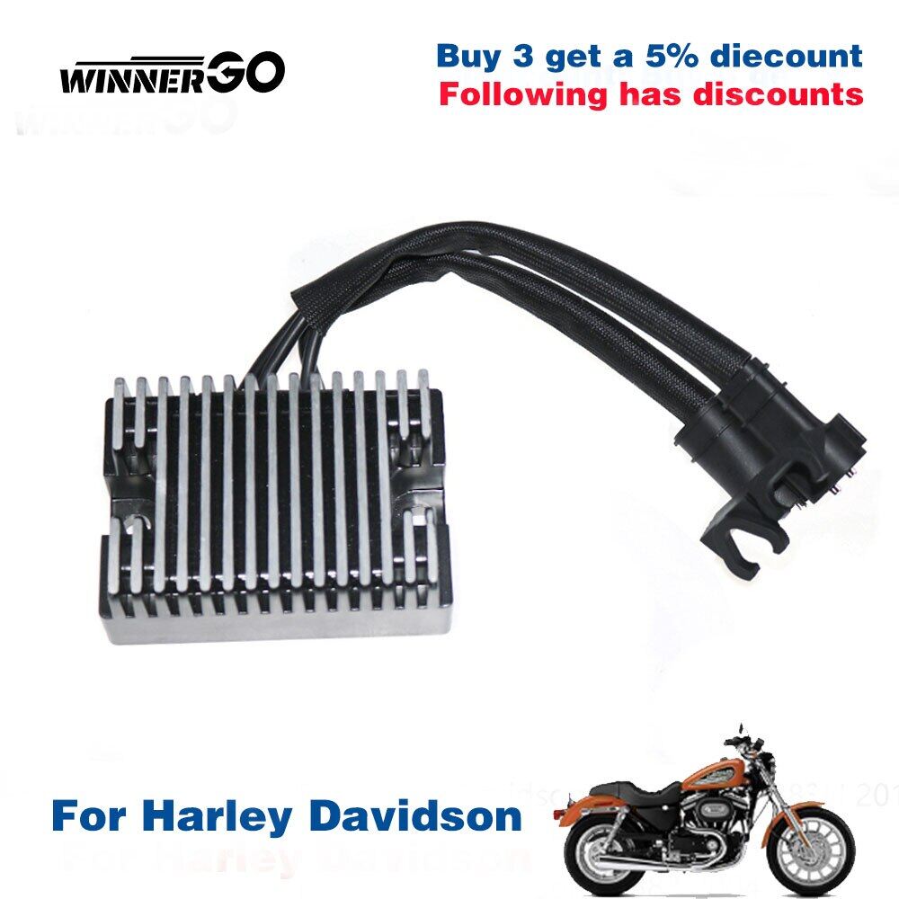 ：》{：“ winnergo 74546-07a 74711-08 motorcycle voltage regulator rectifier for harley davidson sportster xl 883 1200 xl883 xl1200 09-13