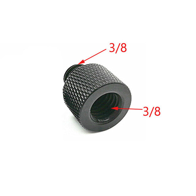 1/4" to 3/8" 5/8" to 1/4" male to female thread screw mount adapter tripod plate screw plate screw mount for slr camera