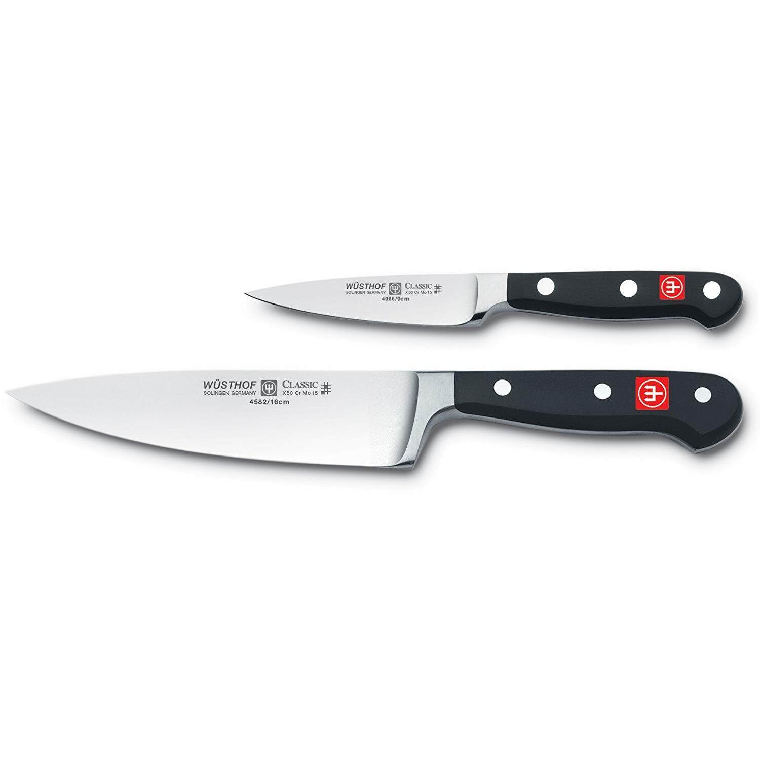 Wüsthof 8944 Wusthof Classic Chef's 2 Piece Starter Knife Set ...