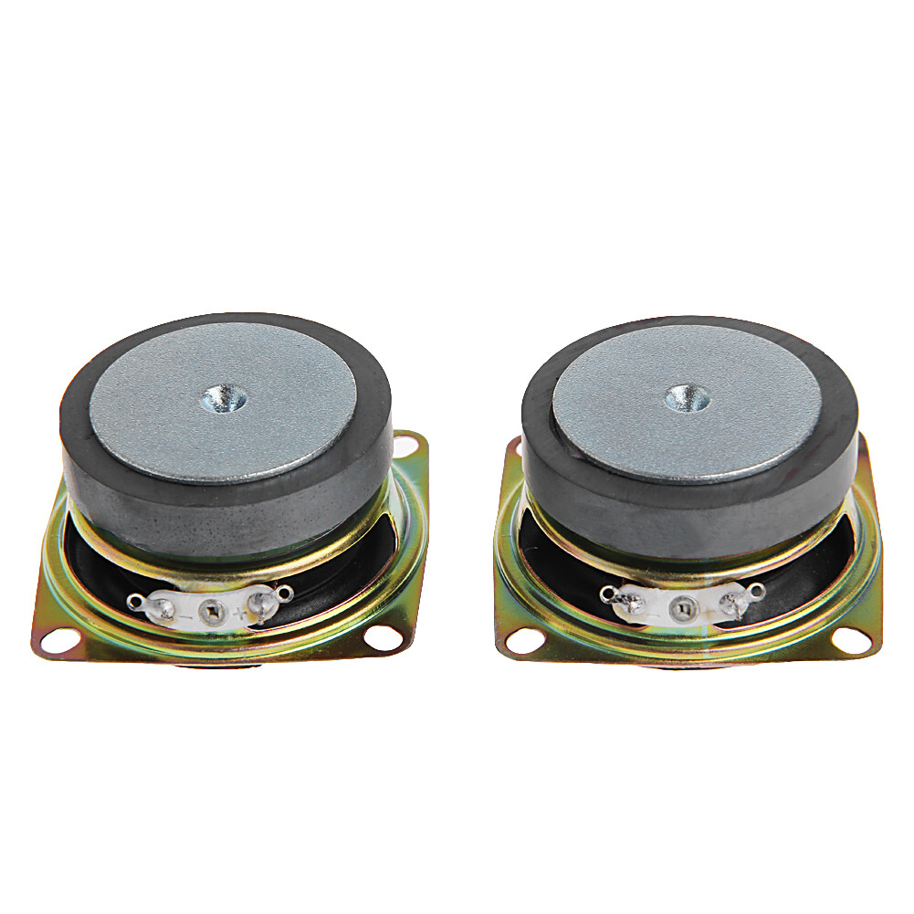 2Pcs 2  Inch 4 Ohm 3 W Speaker Full Range For Mini Stereo Speakers Accessory Box