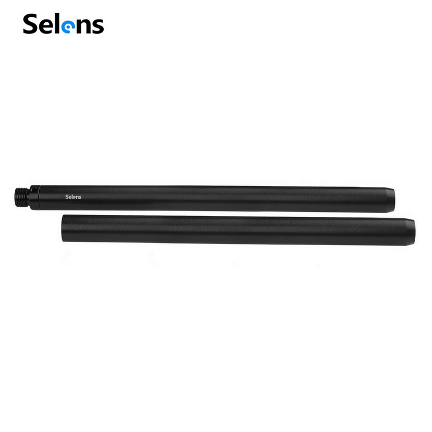 Selens Catheter Universal Aluminum Camera Accessories Camera Guide Base Double Tube Support Protection Lens Tools for Photographic Equipment Studio