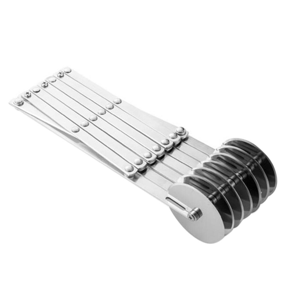 Terylin Stainless Steel 3/5/7 Wheels Roller Dough Cutter Pasta Knife Pastry Baking Tool