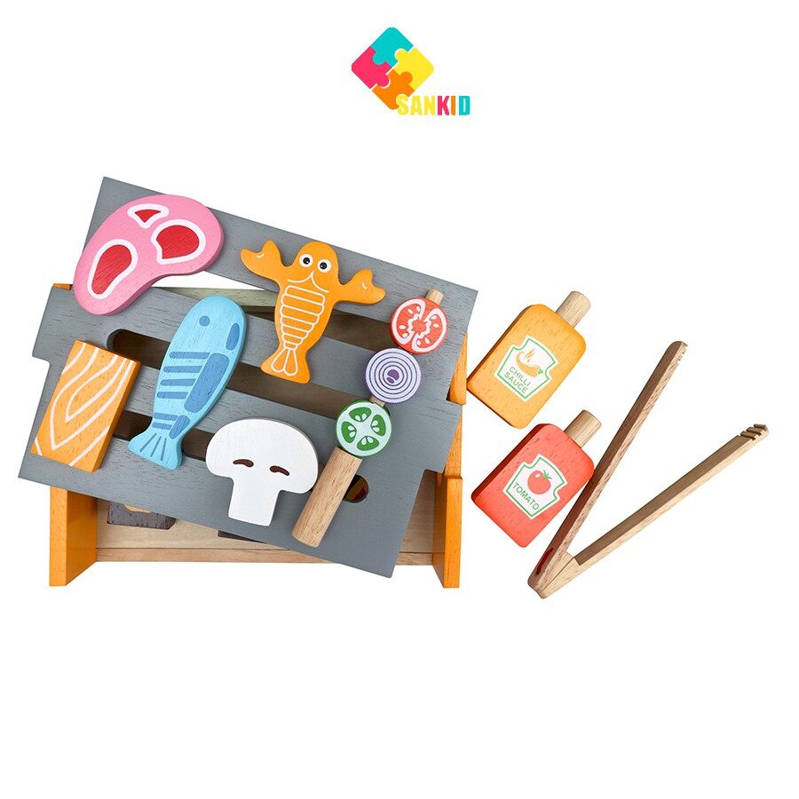 [Hoàn Tiền 10%]Bếp nướng cho bé - Đồ chơi gỗ Winwintoys