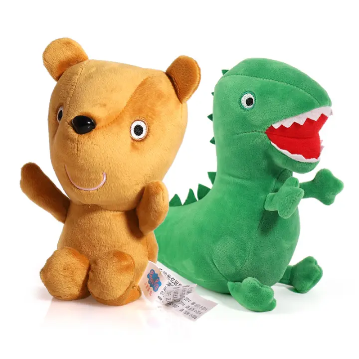 peppa pig dinosaur teddy