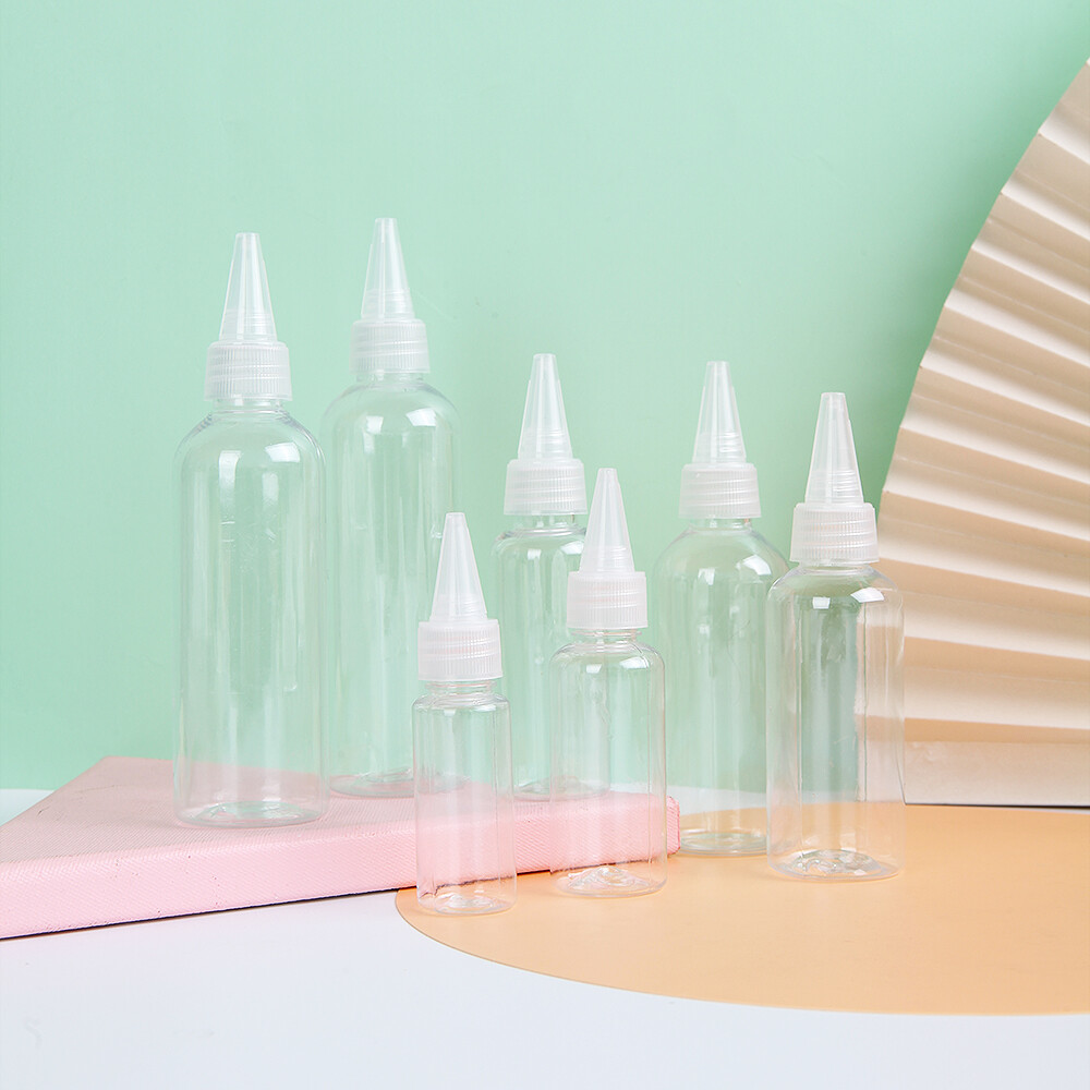 20-120ml rỗng có thể nạp lại ống nhỏ giọt chai bóp được container/Nhựa vòi phun ống nhỏ giọt trong suốt mũi nhọn chai bóp