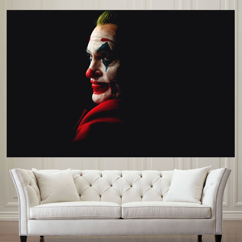 Wehome Superhero Tapestry Wall Hanging Polyester Tapiserya Harley Quinn and Joker Background Cloth Hanging Cloth Decoration Wall Decor(200*150cm)