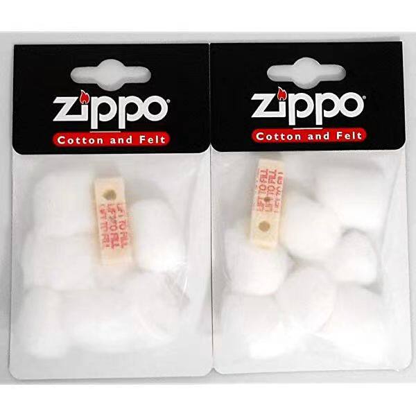 Zippo Cotton Felf 2 Pack for Zippo Lighter Lazada