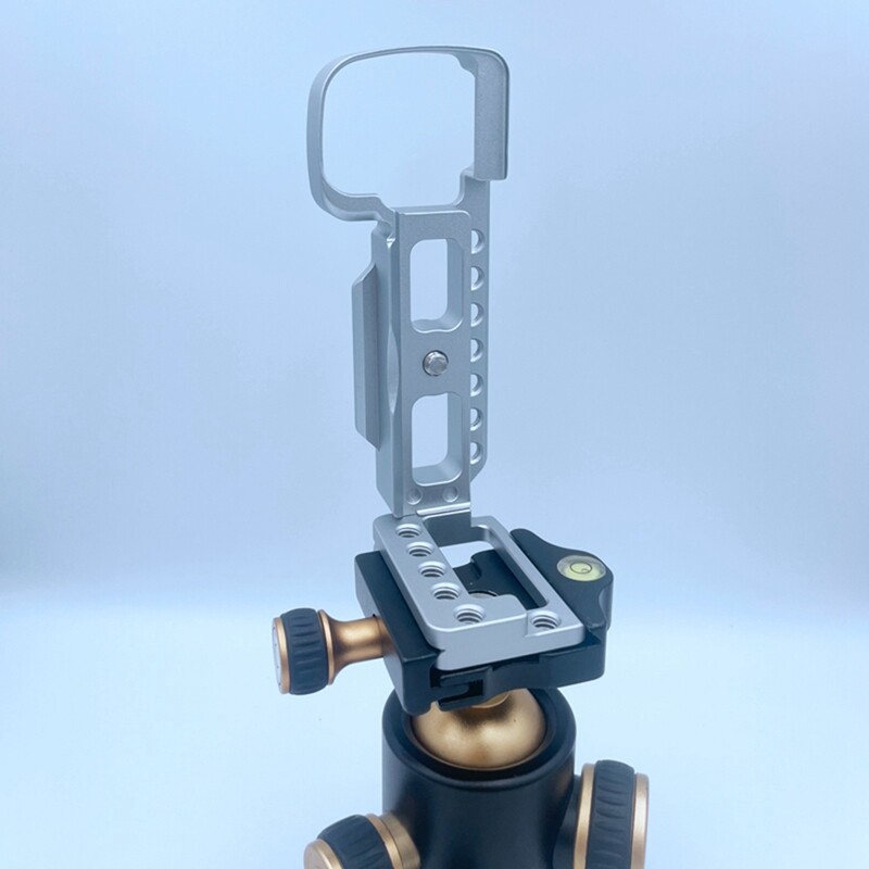 1 Pcs Quick Release L Plate Bracket Holder Hand Grip Vertical L Bracket for Sony A6100/A6300/A6400 Digital Camera Black