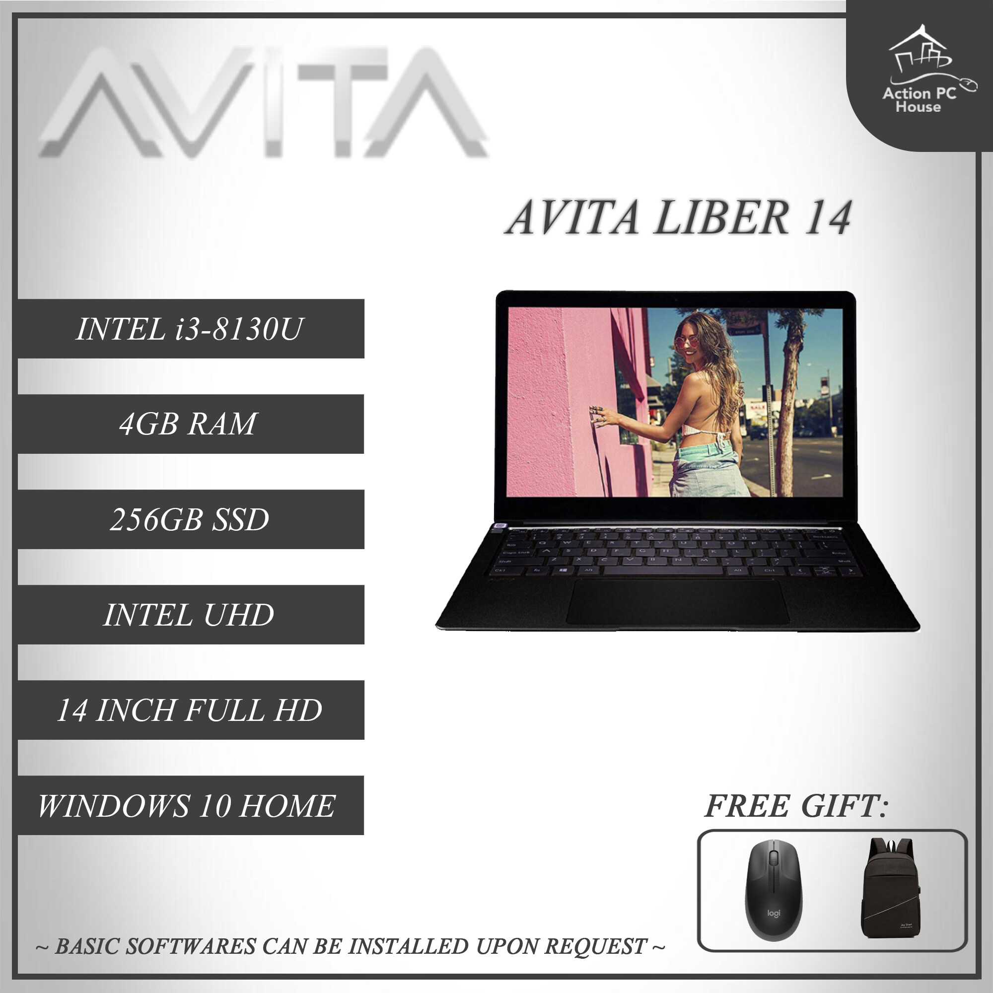 avita liber i3 8130u