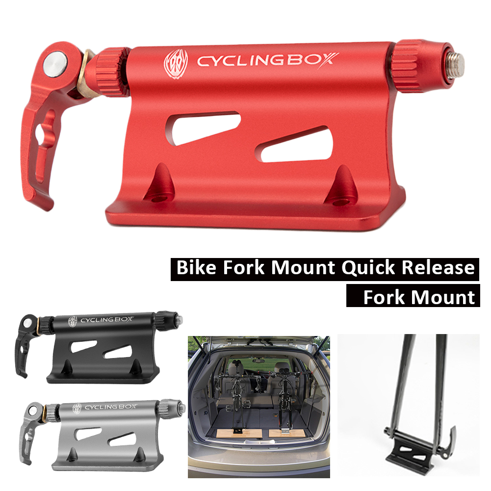 MTB Road Bike Car Roof Mount Rack Bicycle Front Fork Quick Release
