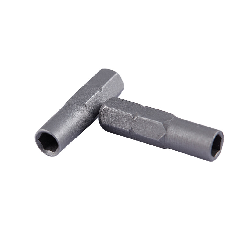 TOOL IMPROVER Screwdriver Bit Adapter Micro Inserts Bits 6.35mm 1/4" Adapter To 4mm Hex Holder