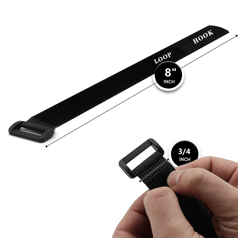 5 Chiếc Dây Buộc Móc Và Vòng 30CM Dây Buộc Dây Cáp Kiểu